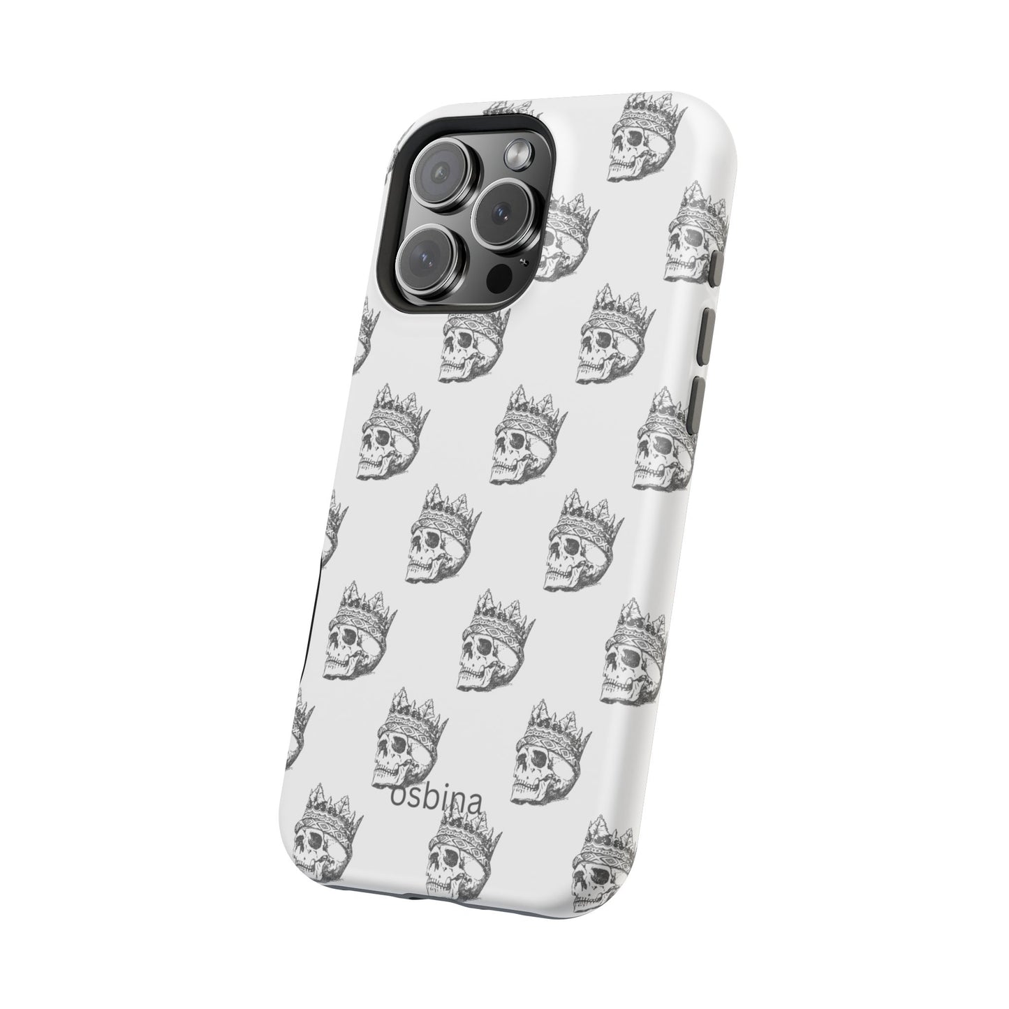 osbina | MagSafe compatible for iPhone | Skulls Royale Phone Case | Season Collective Collection