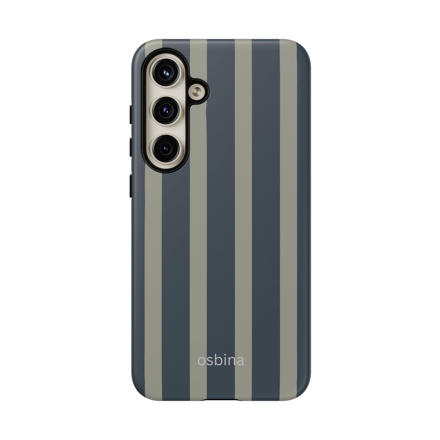 osbina | Grayhaven Navy & Gray Sophisticated Phone Case | Modern Muse Collection
