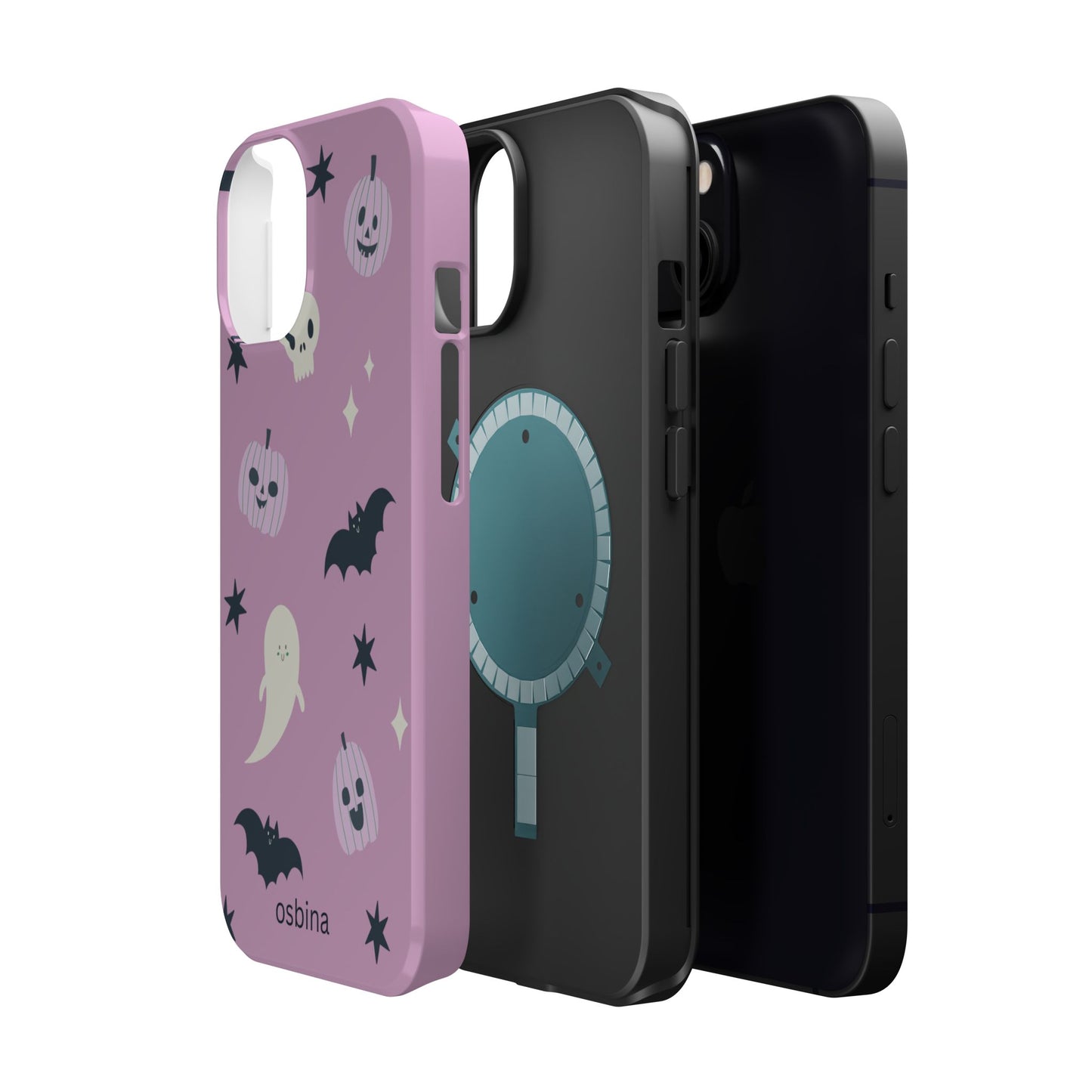 osbina | MagSafe compatible for iPhone | Blush Bewitched Limited Edition Spooky Chic Phone Case | Season Collective Collection