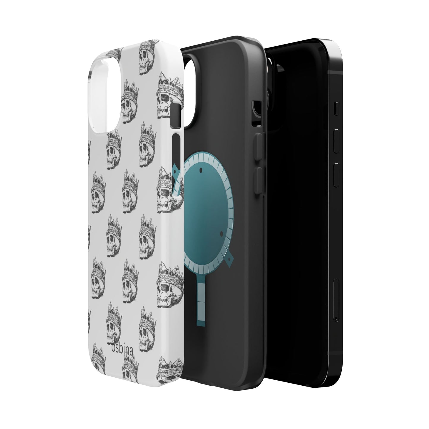 osbina | MagSafe compatible for iPhone | Skulls Royale Phone Case | Season Collective Collection