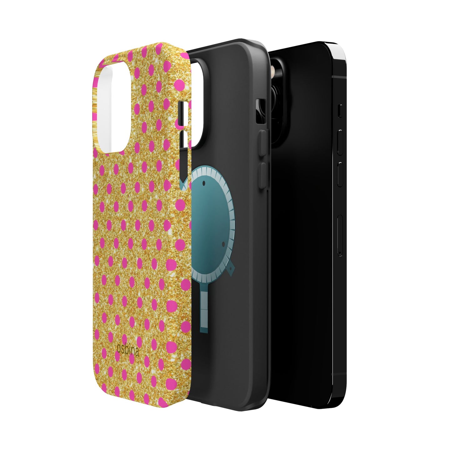 osbina | MagSafe compatible for iPhone | The Elara Phone Case | YAYOU Collection Supporting Shine Like Sable