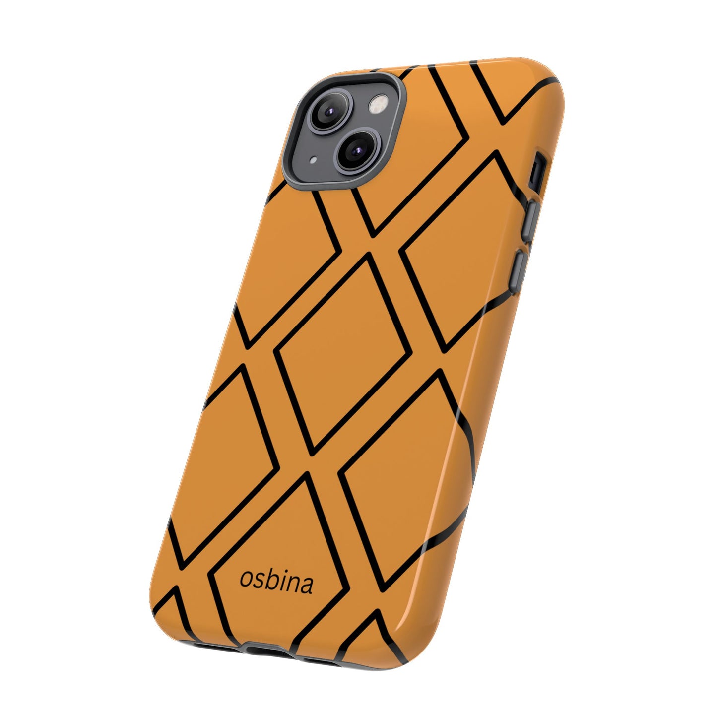 osbina | Diamonds Are Your Phone’s Best Friend — The Orange + Black Diamond Case | The Season Collective