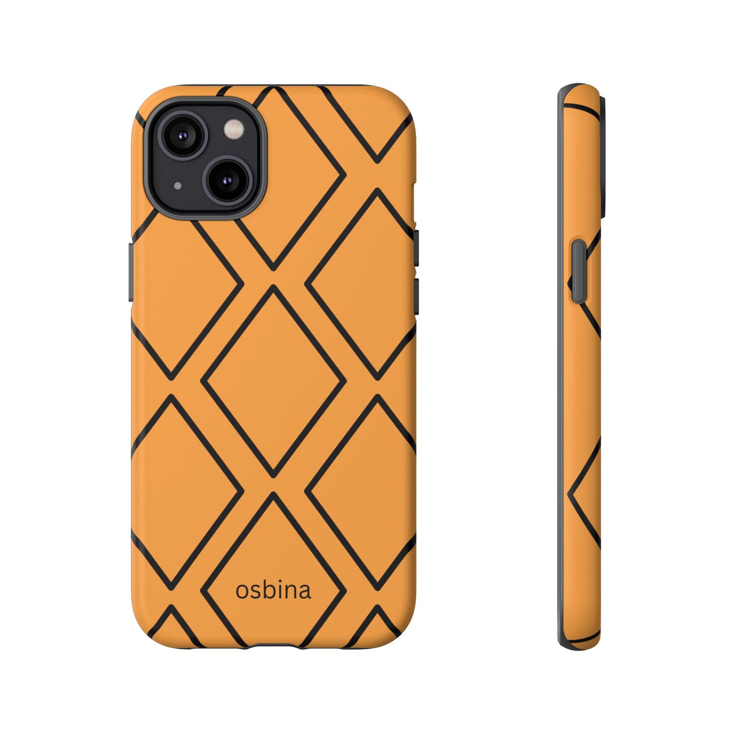 osbina | Diamonds Are Your Phone’s Best Friend — The Orange + Black Diamond Case | The Season Collective