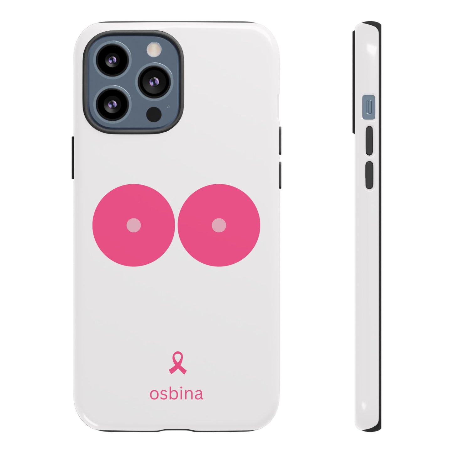 osbina | Limited Edition The Check Your Tatas Case in Light Pink + Soft Pink + Hot Pink | The Pink October Collection | Inspired By