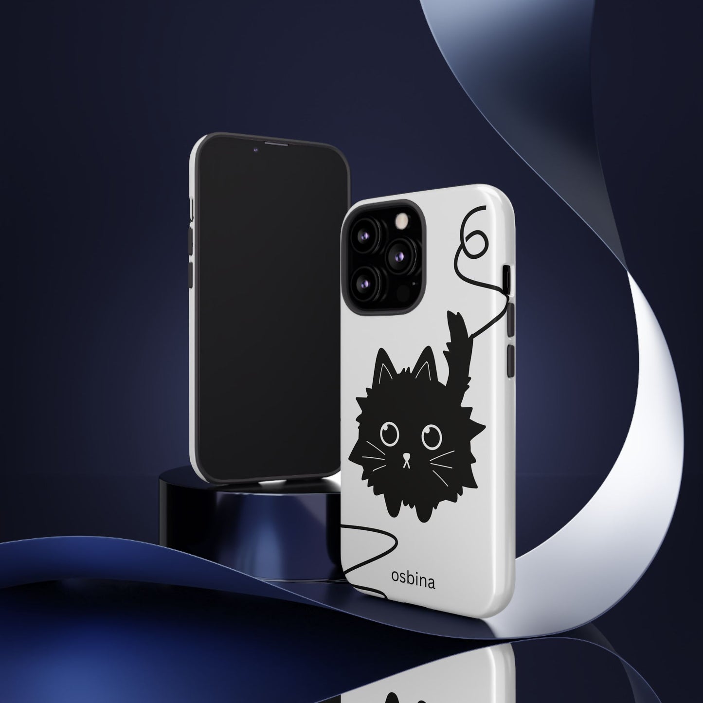 osbina | Midnight Couture Cat Phone Case | Season Collective Collection