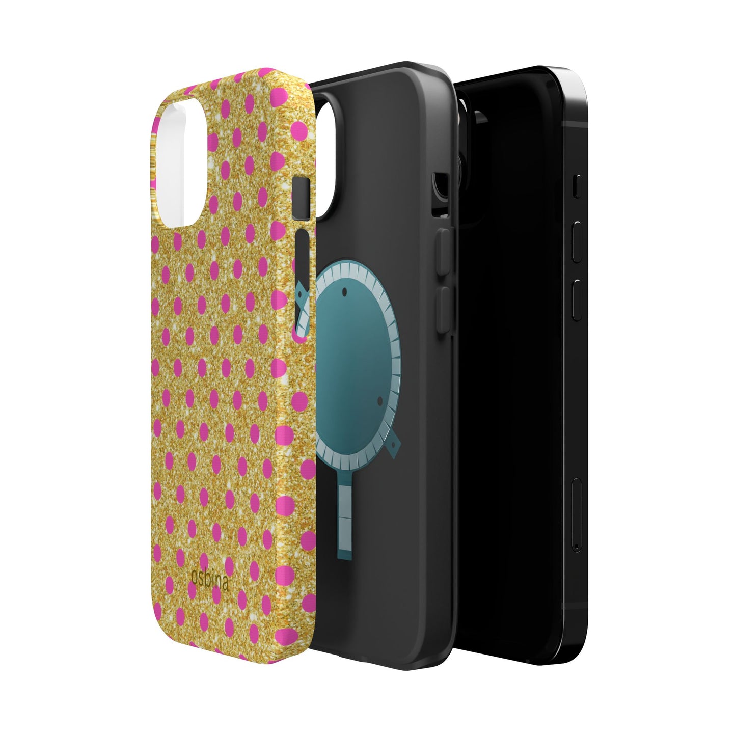 osbina | MagSafe compatible for iPhone | The Elara Phone Case | YAYOU Collection Supporting Shine Like Sable