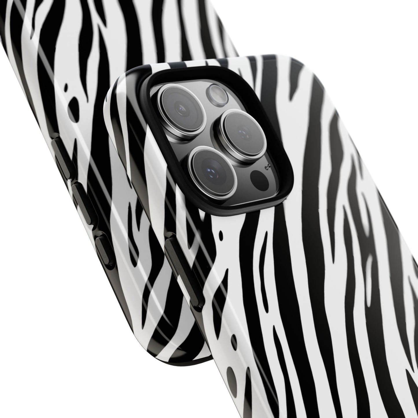 osbina | The Bengal Bold Stripe Case in White + Black | The Season Collective