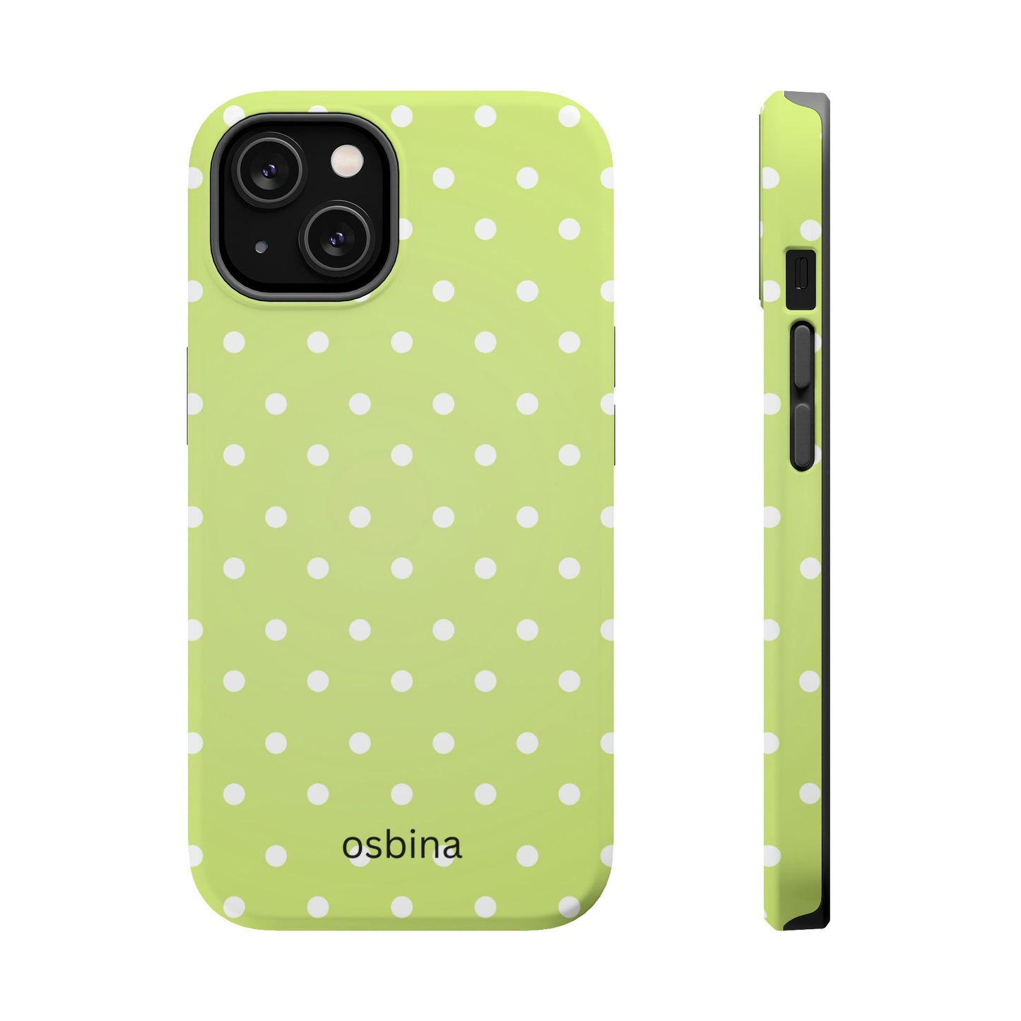 osbina | MagSafe compatible for iPhone | The Lume Dot Phone Case | Color Edit Collection