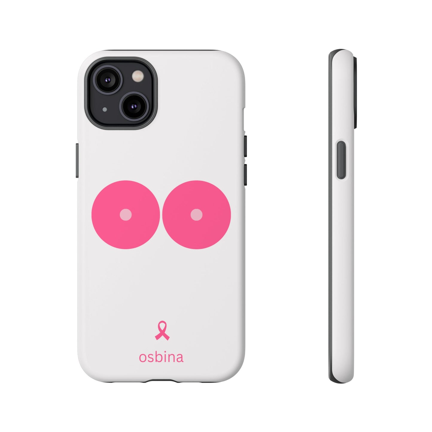osbina | Limited Edition The Check Your Tatas Case in Light Pink + Soft Pink + Hot Pink | The Pink October Collection | Inspired By