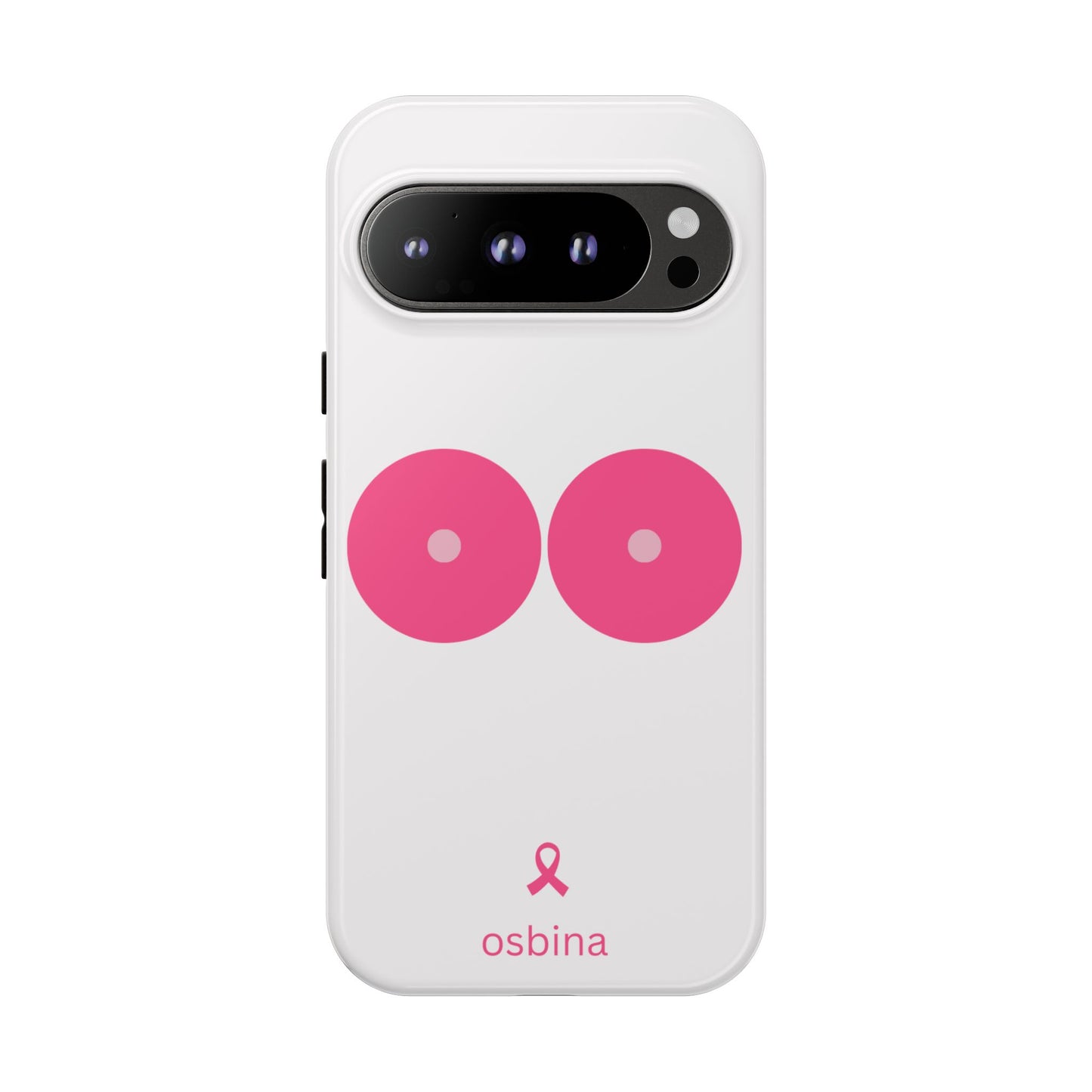osbina | Limited Edition The Check Your Tatas Case in Light Pink + Soft Pink + Hot Pink | The Pink October Collection | Inspired By