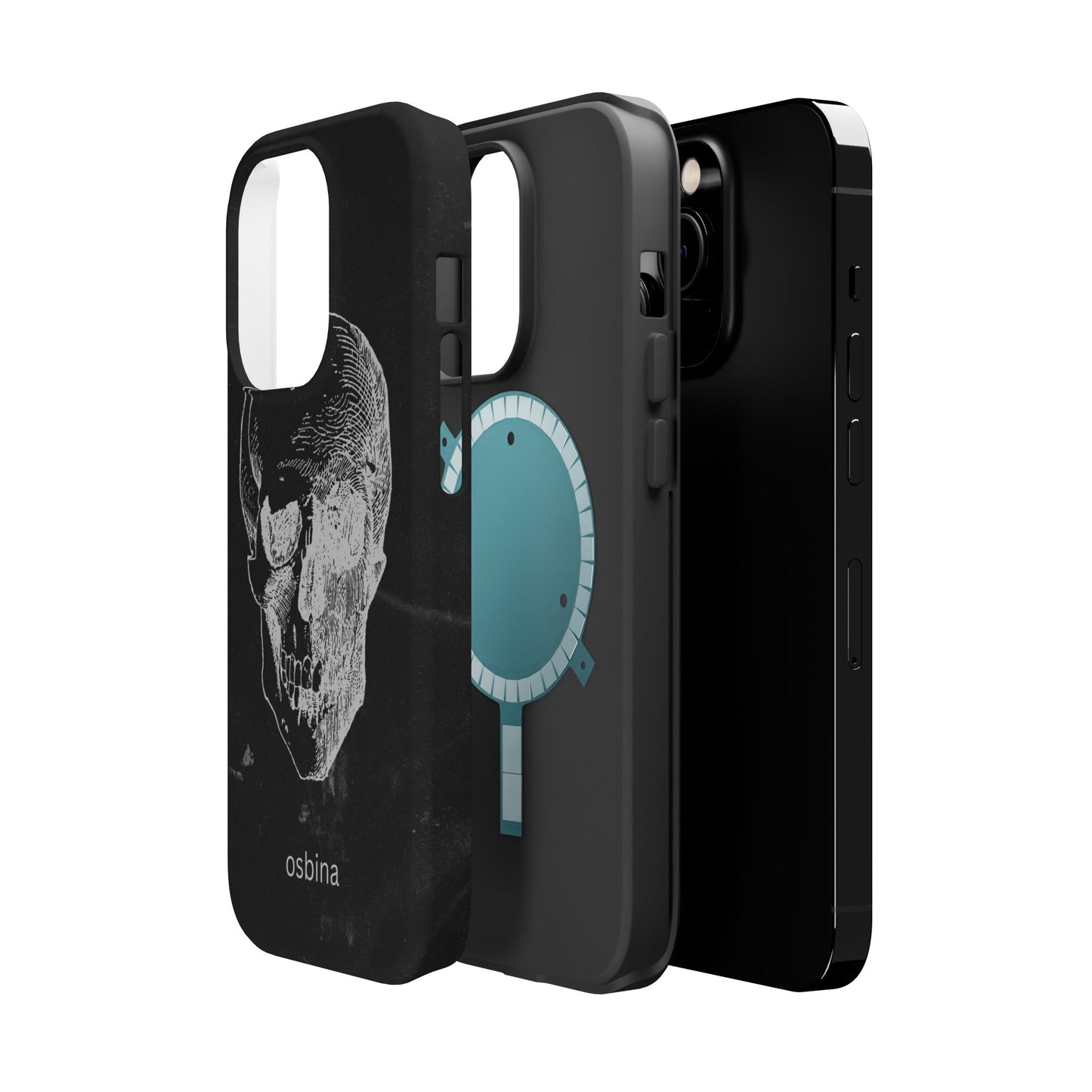 osbina | MagSafe compatible for iPhone | Skull Phone Case | Season Collective Collection