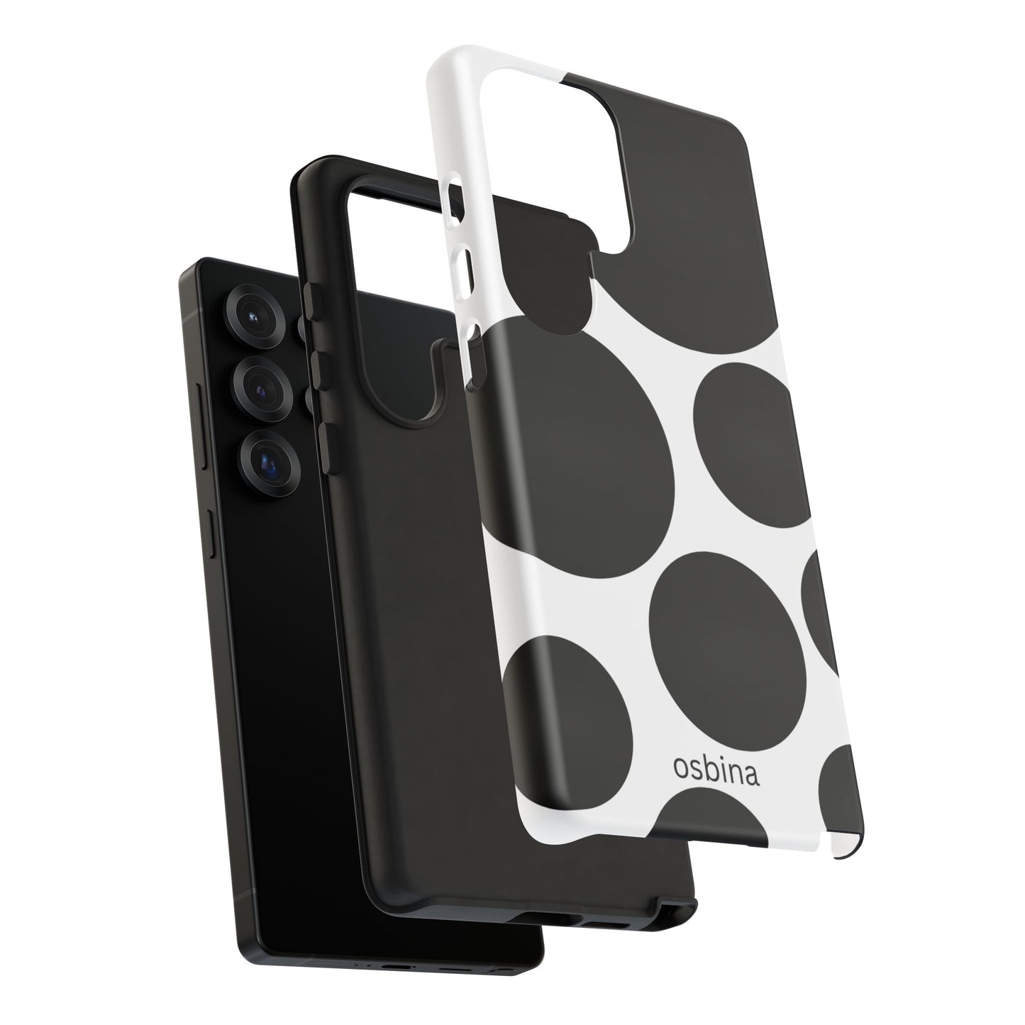 osbina | The Noir Bubbles Phone Case | Modern Muse Collection