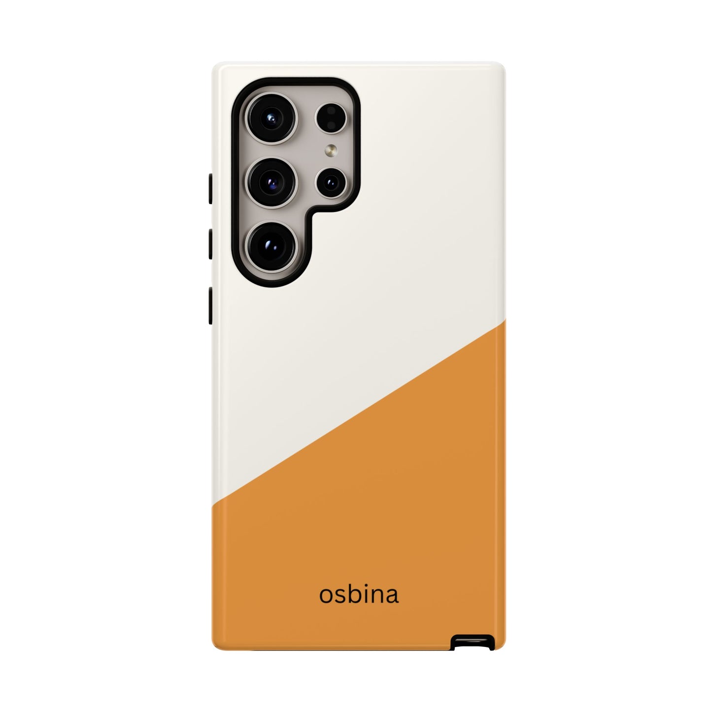 osbina | Divide & Conquer — The Orange + White Split Diagonal Case | The Season Collective
