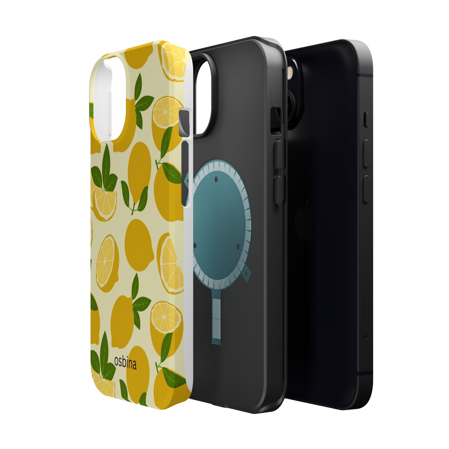 osbina | MagSafe compatible for iPhone | Limoncello Lemon Phone Case | Modern Muse Collection