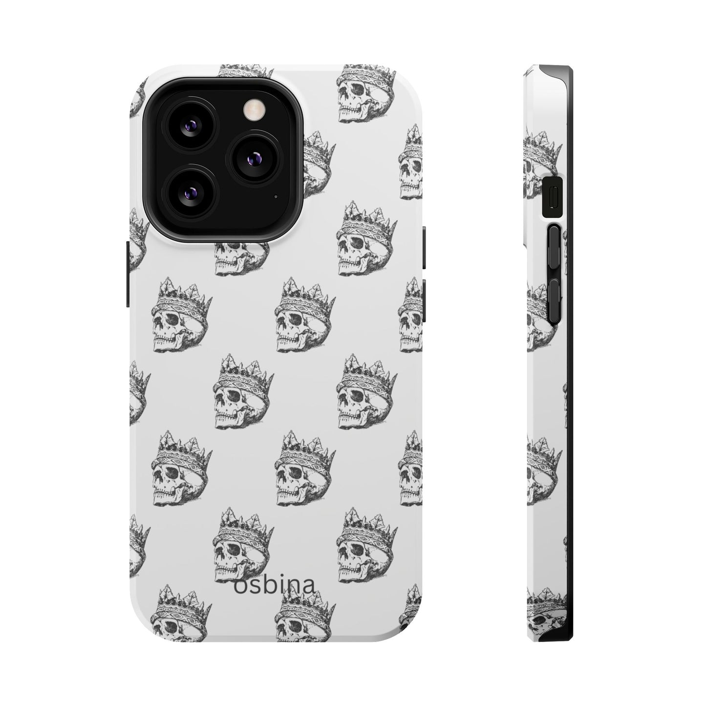 osbina | MagSafe compatible for iPhone | Skulls Royale Phone Case | Season Collective Collection