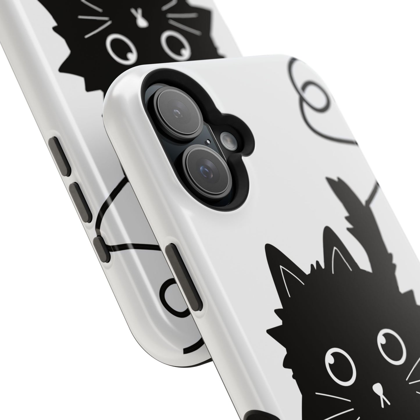 osbina | MagSafe compatible for iPhone | Midnight Couture Cat Phone Case | Season Collective Collection