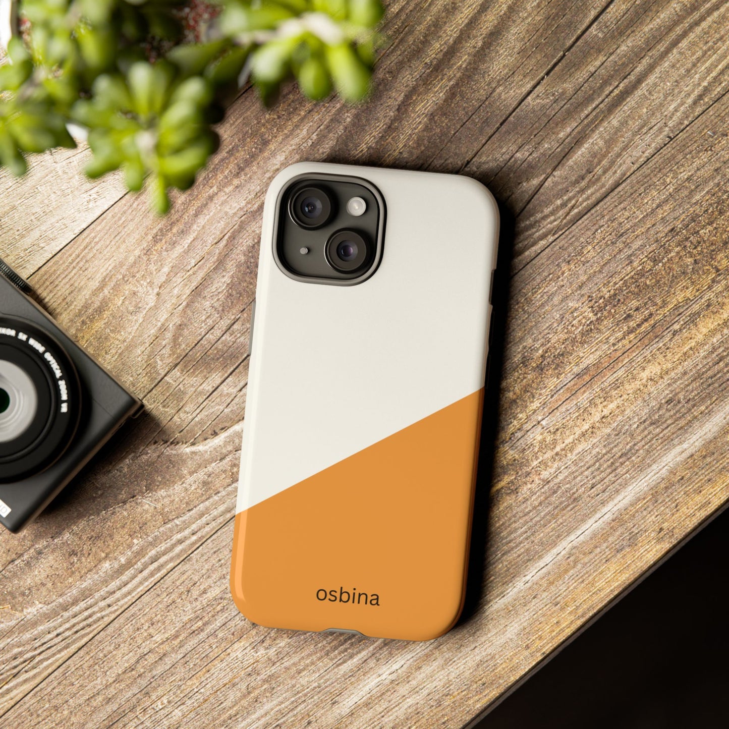 osbina | Divide & Conquer — The Orange + White Split Diagonal Case | The Season Collective