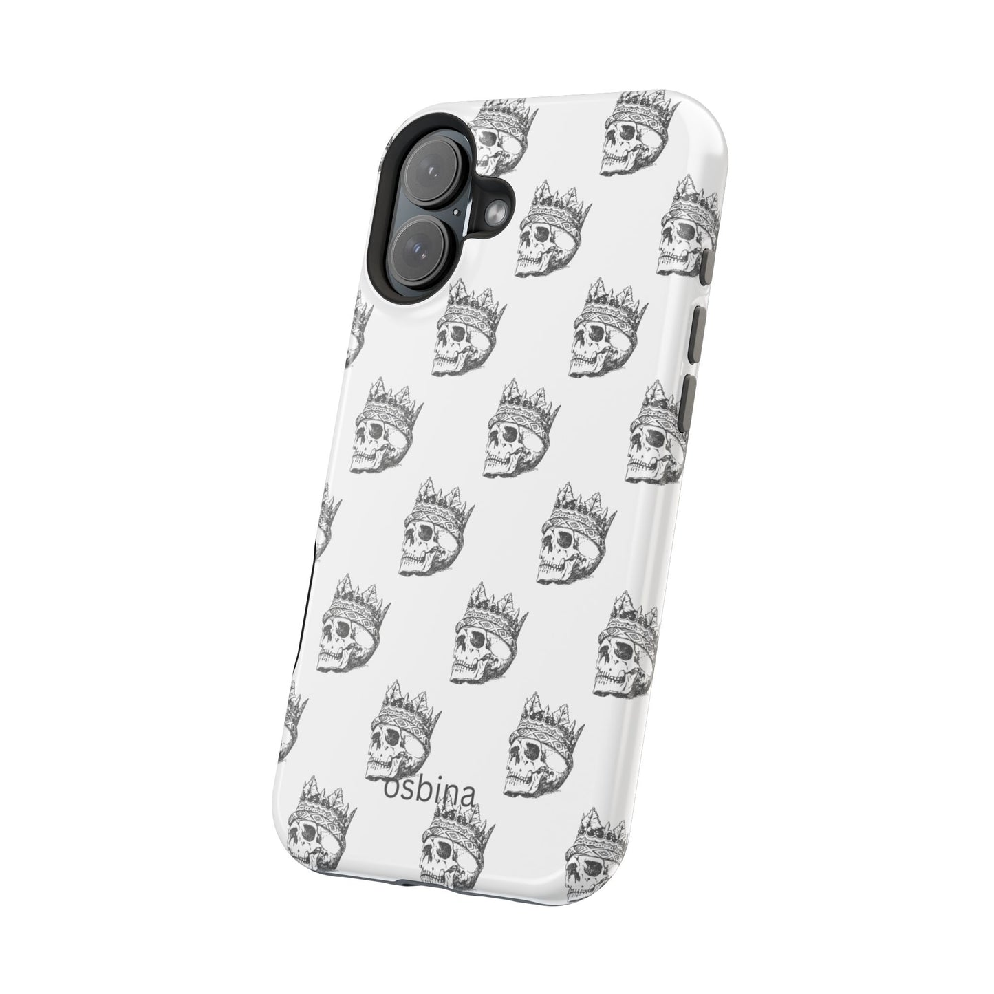osbina | MagSafe compatible for iPhone | Skulls Royale Phone Case | Season Collective Collection