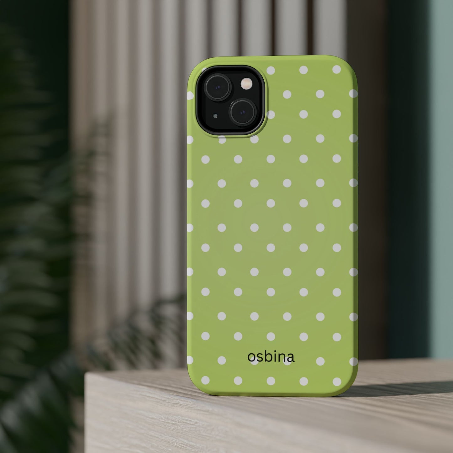 osbina | MagSafe compatible for iPhone | The Lume Dot Phone Case | Color Edit Collection