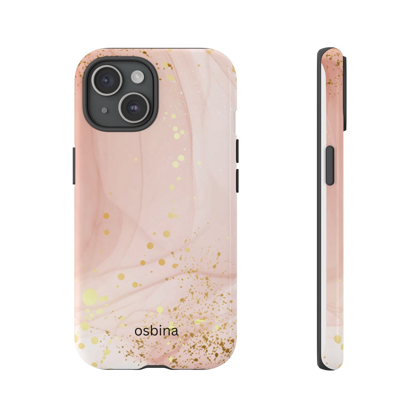 osbina | Pink Chic Stardust Cloud Phone Case | Modern Muse Collection