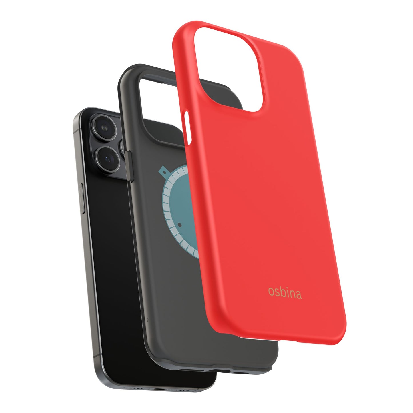 osbina | MagSafe compatible for iPhone | The Blaze Phone Case | Modern Man Collection
