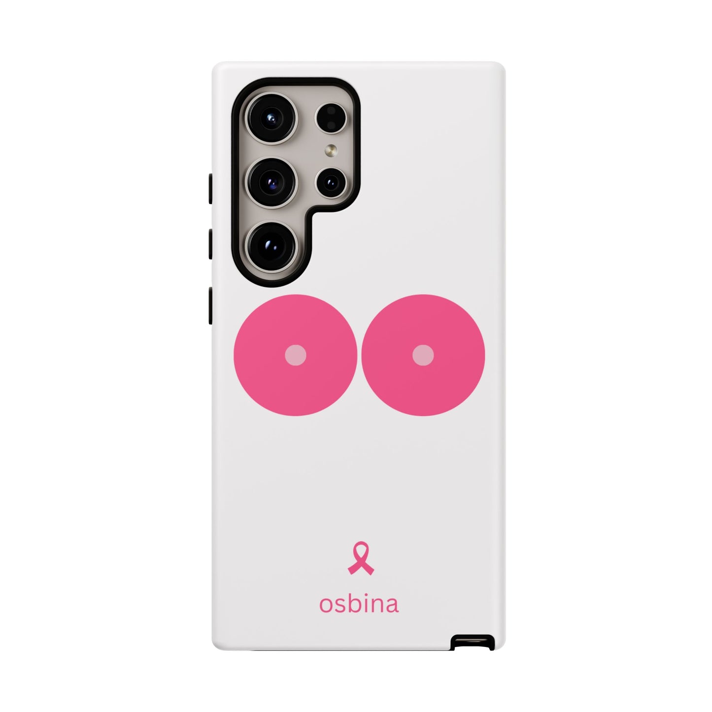 osbina | Limited Edition The Check Your Tatas Case in Light Pink + Soft Pink + Hot Pink | The Pink October Collection | Inspired By