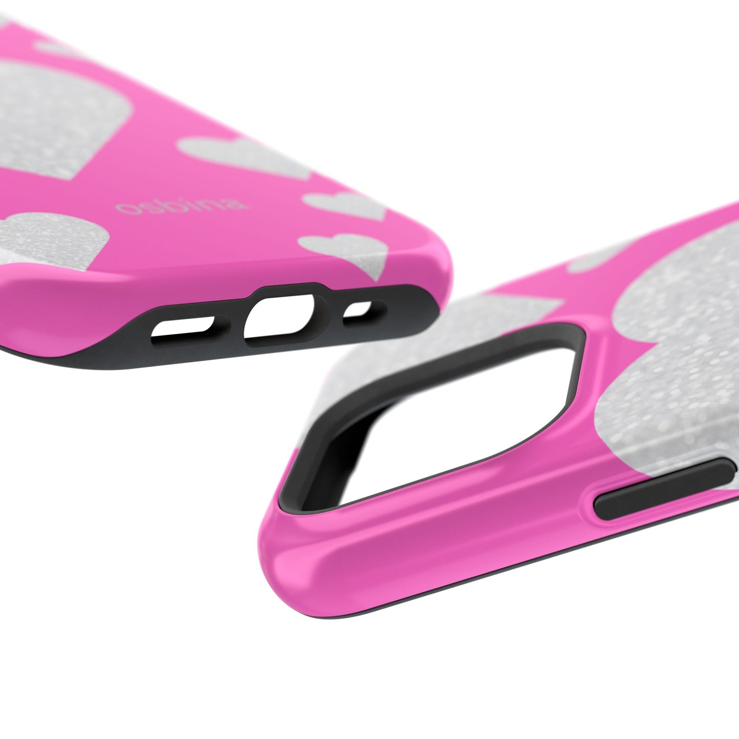 osbina | MagSafe compatible for iPhone | The Shimmering Love Case | YAYOU Collection Supporting Shine Like Sable