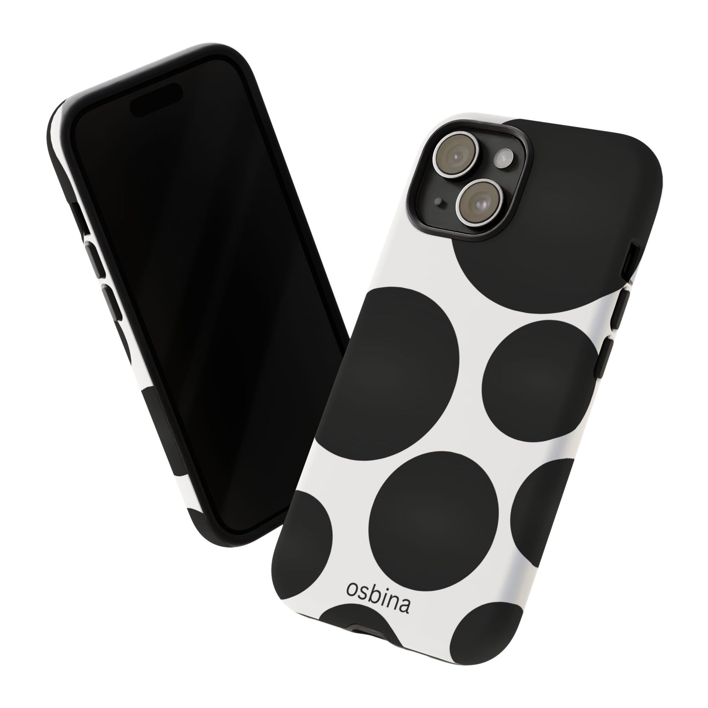 osbina | The Noir Bubbles Phone Case | Modern Muse Collection