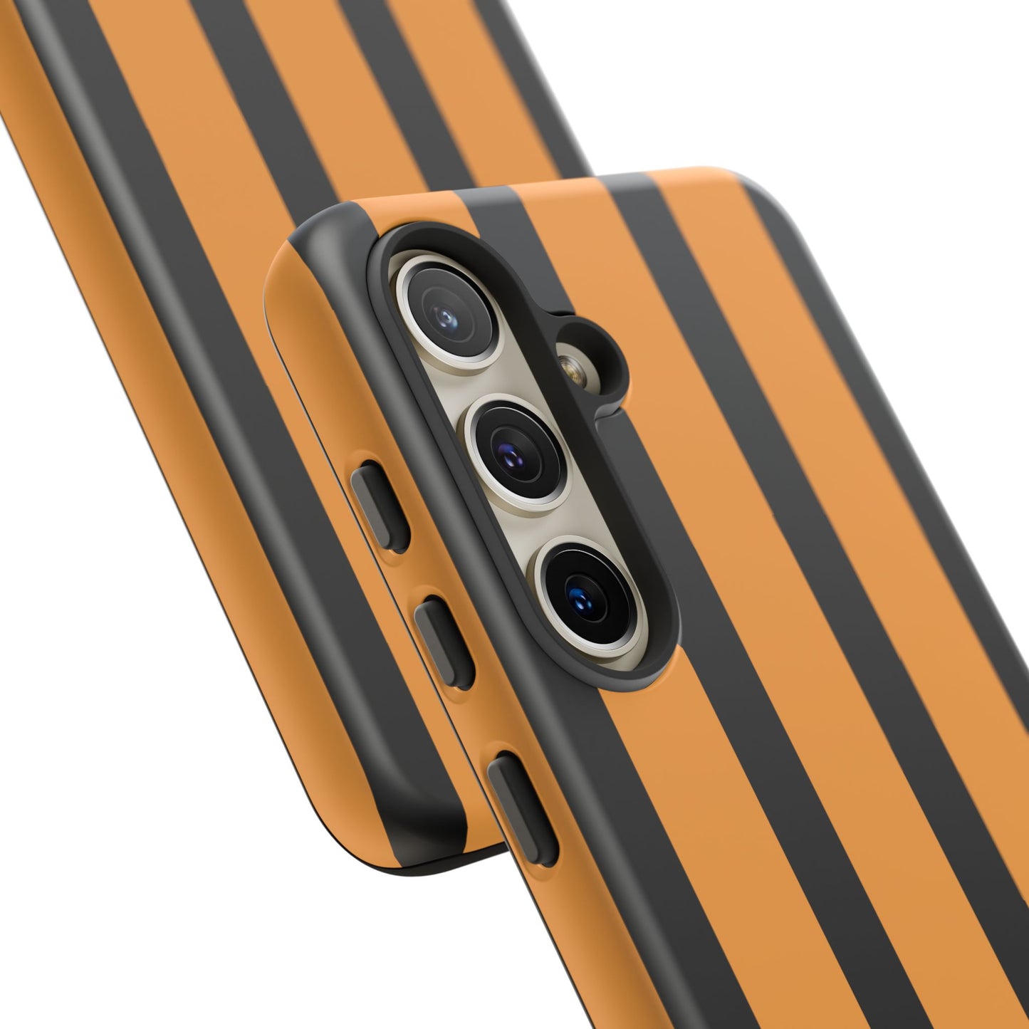 osbina | The Statement Stripe Case in Black + Orange | The Season Collective