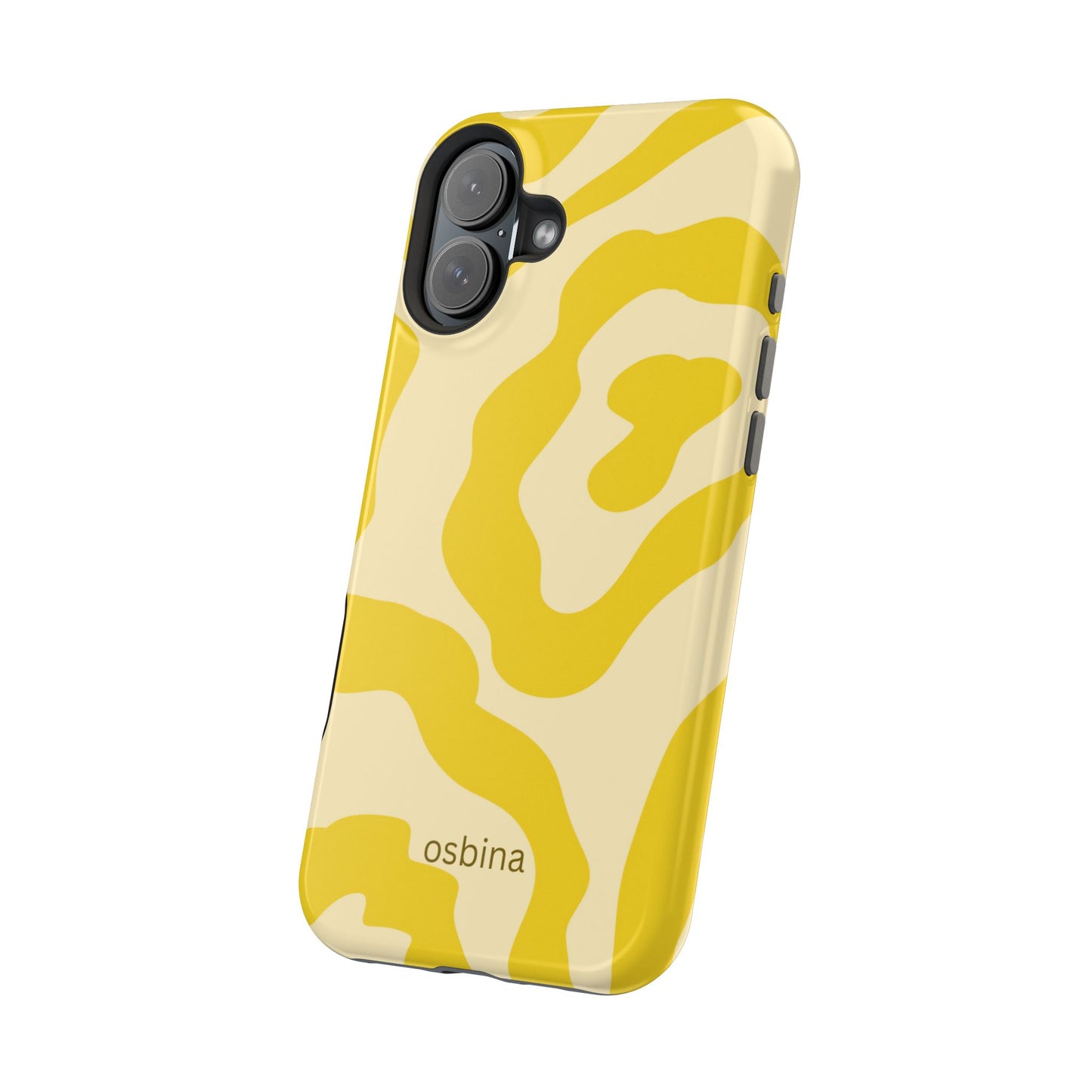 osbina | MagSafe compatible for iPhone | The Mustard Muse Phone Case | Color Edit Collection