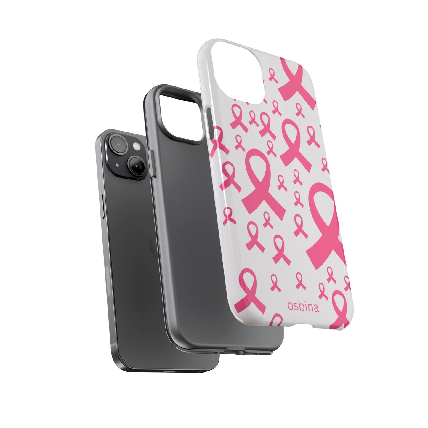osbina | Limited Edition Strength in Ribbons Case in Light Pink + Soft Pink + Hot Pink | The Pink October Collection | Inspired By