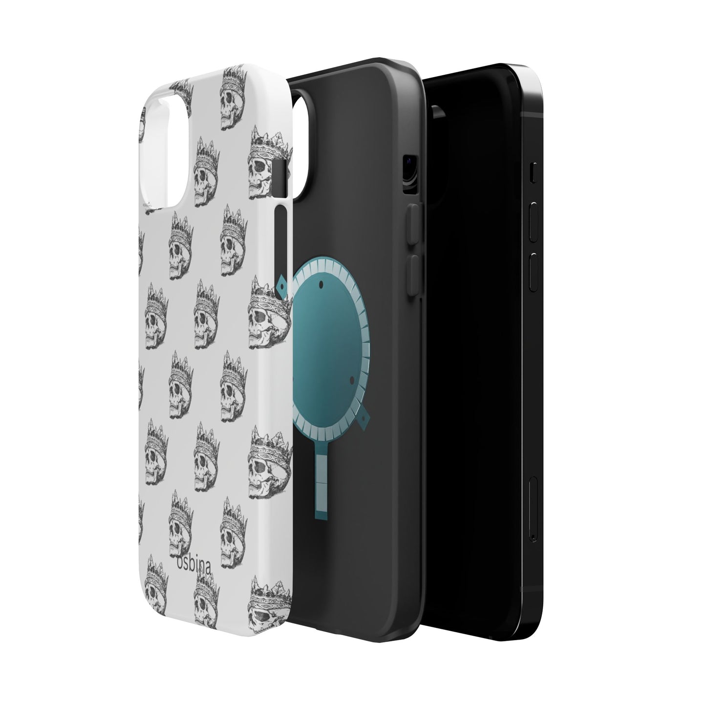 osbina | MagSafe compatible for iPhone | Skulls Royale Phone Case | Season Collective Collection