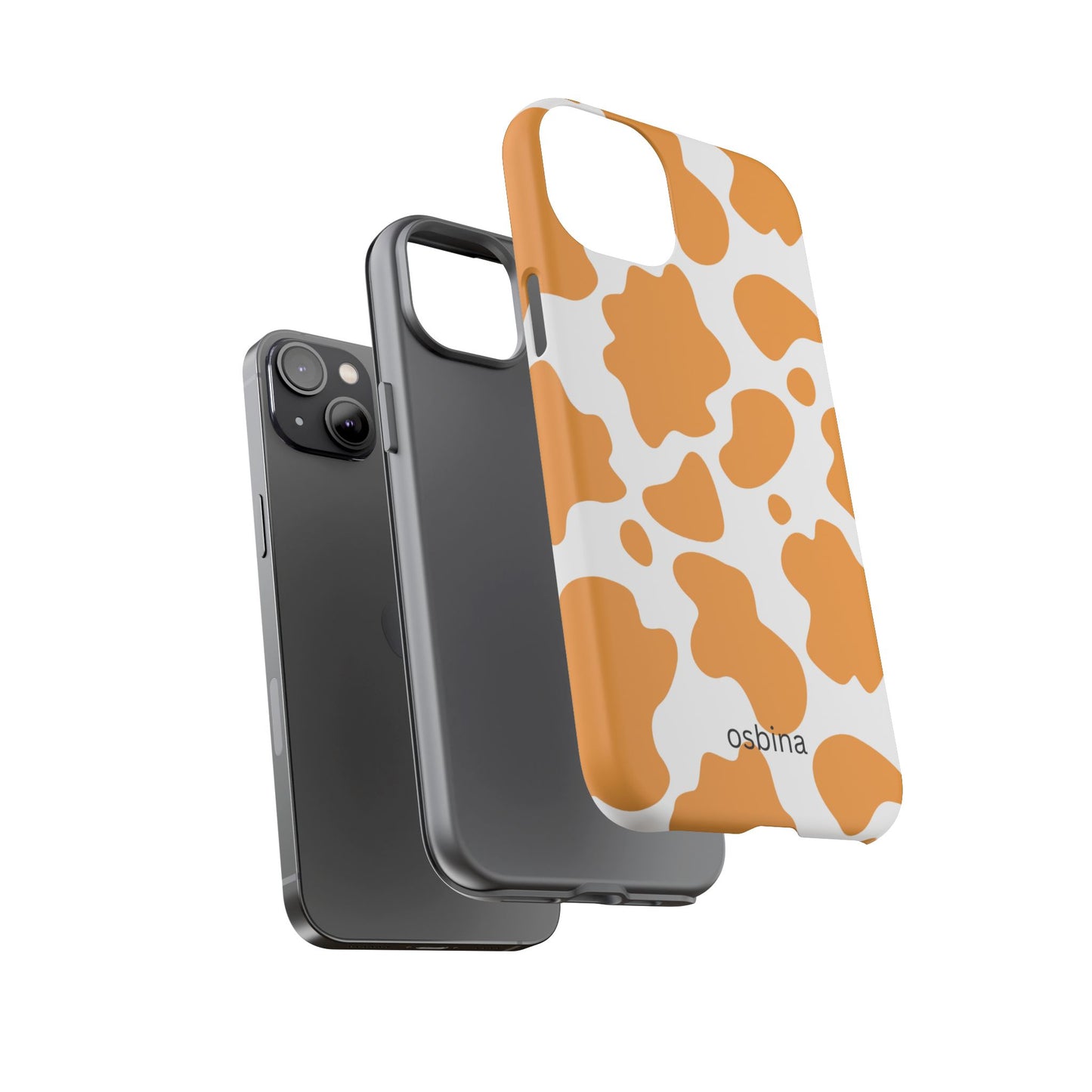 osbina | Holy Cow, It’s Chic — The Orange Cow Print Case | The Season Collective