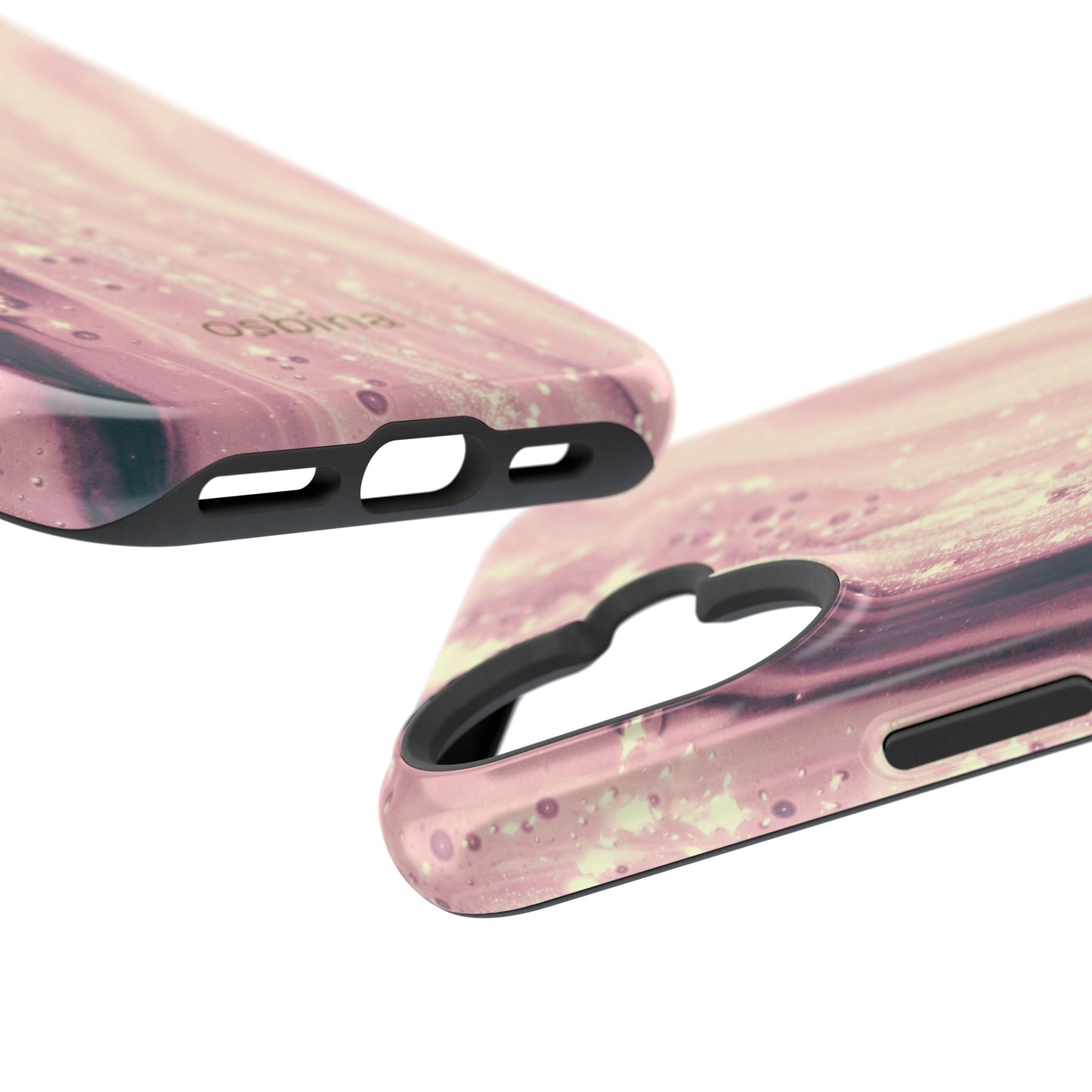 osbina | MagSafe compatible for iPhone | The Amethyst Glow Phone Case | Modern Muse Collection