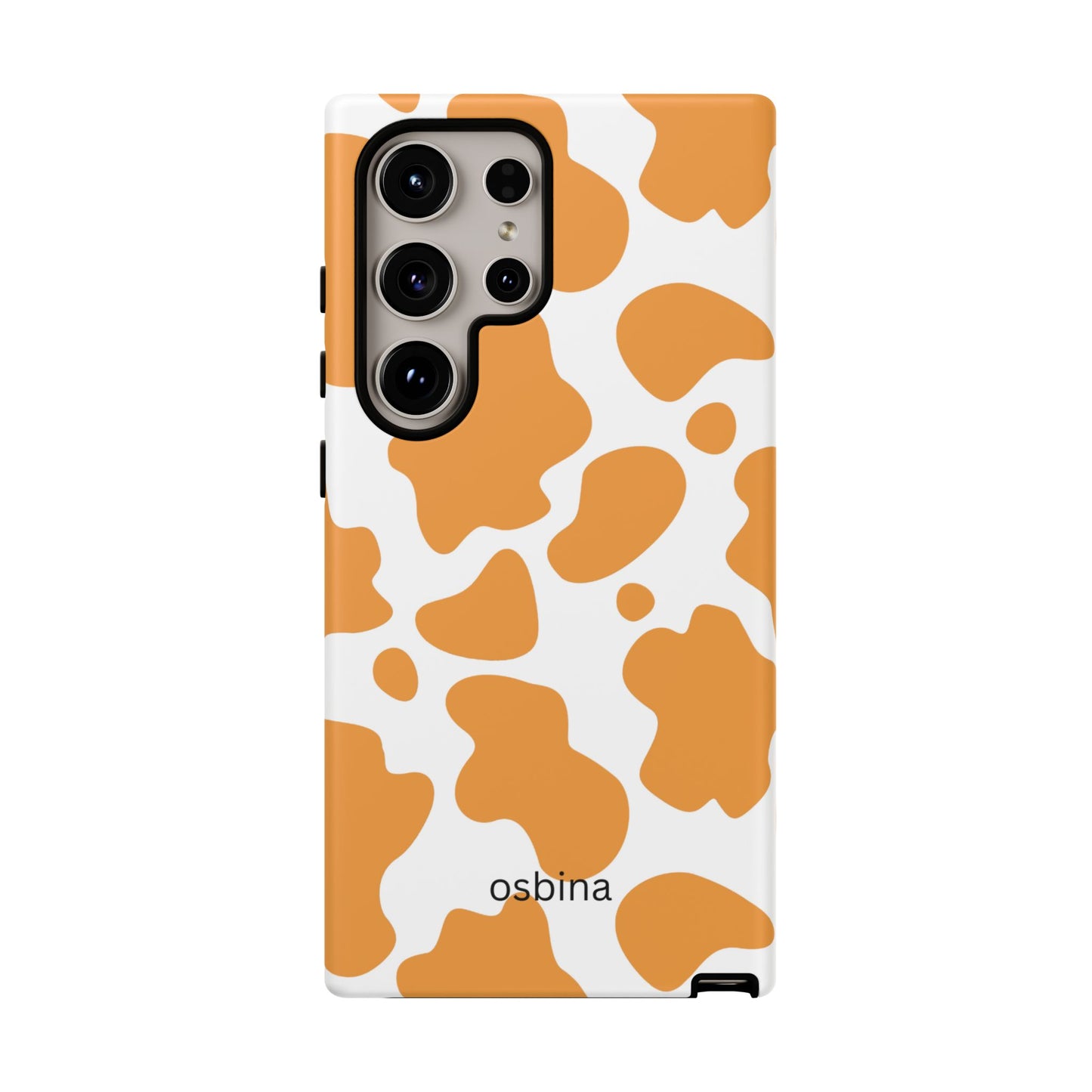 osbina | Holy Cow, It’s Chic — The Orange Cow Print Case | The Season Collective