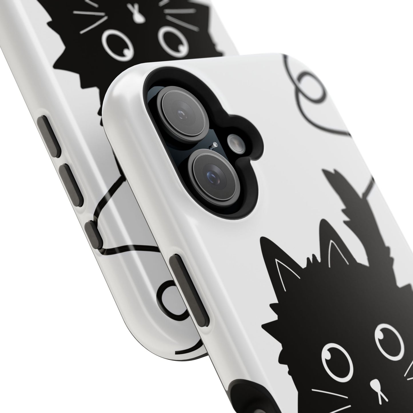 osbina | MagSafe compatible for iPhone | Midnight Couture Cat Phone Case | Season Collective Collection