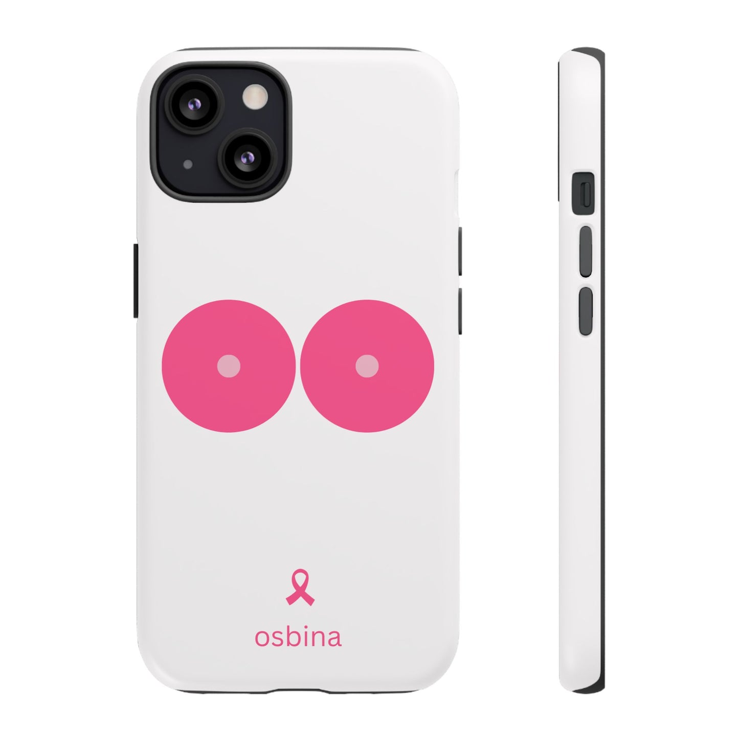 osbina | Limited Edition The Check Your Tatas Case in Light Pink + Soft Pink + Hot Pink | The Pink October Collection | Inspired By
