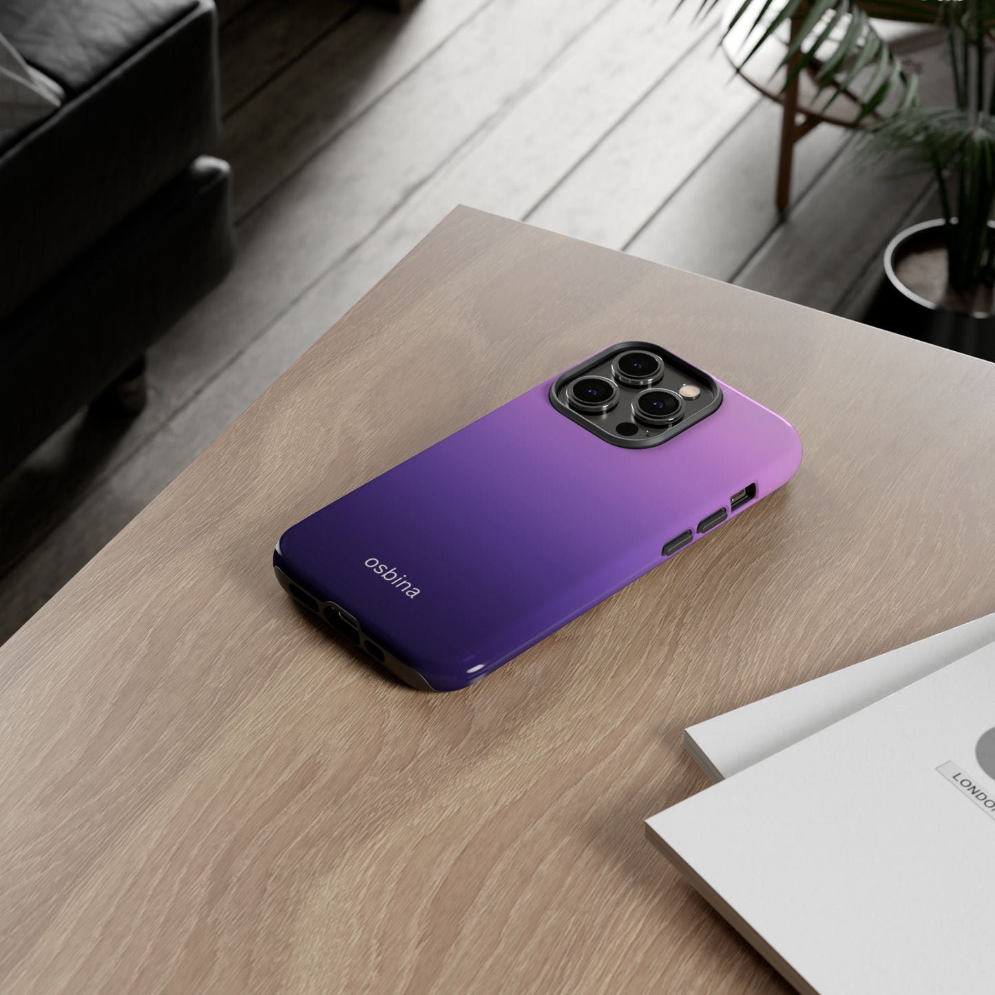 osbina | The Violet Haze Phone Case | Color Edit Collection