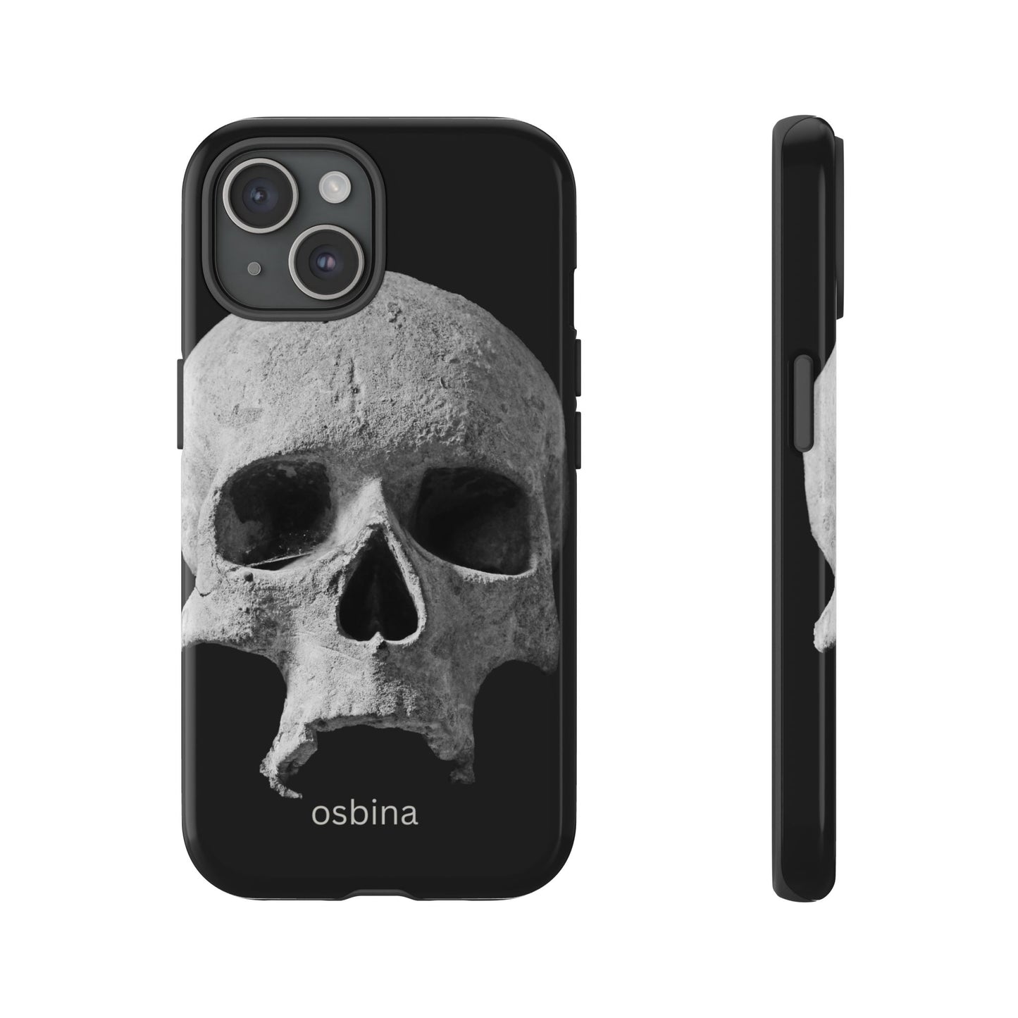 osbina | White Skull Phone Case | Season Collective Collection