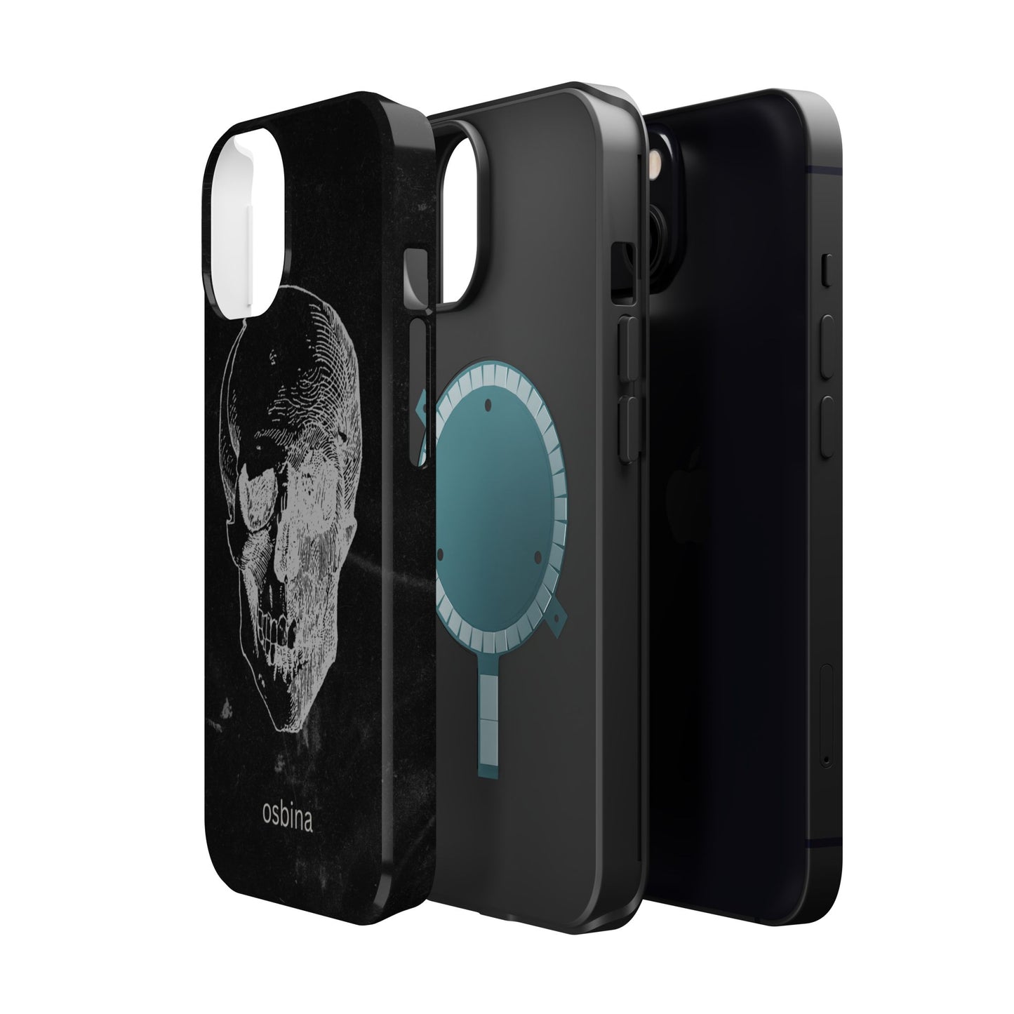 osbina | MagSafe compatible for iPhone | Skull Phone Case | Season Collective Collection