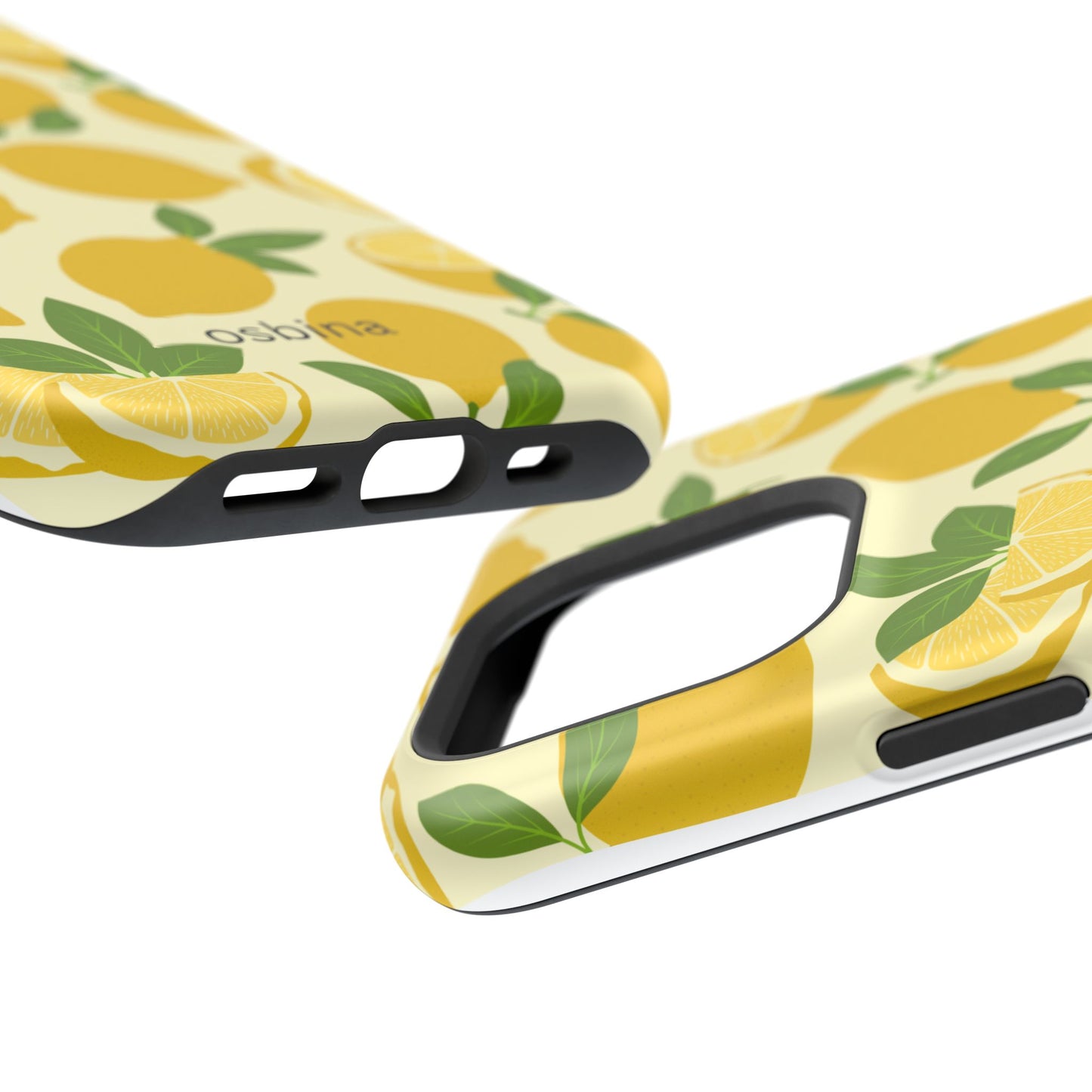 osbina | MagSafe compatible for iPhone | Limoncello Lemon Phone Case | Modern Muse Collection
