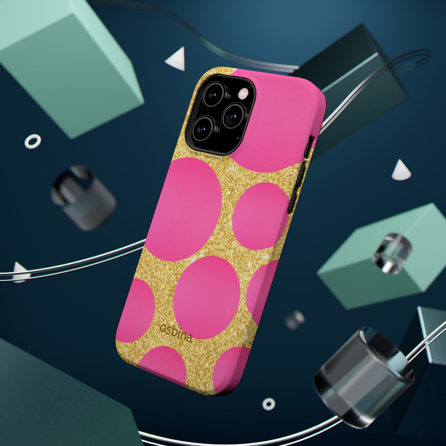 osbina | MagSafe compatible for iPhone | The Aurelia Phone Case | YAYOU Collection Supporting Shine Like Sable