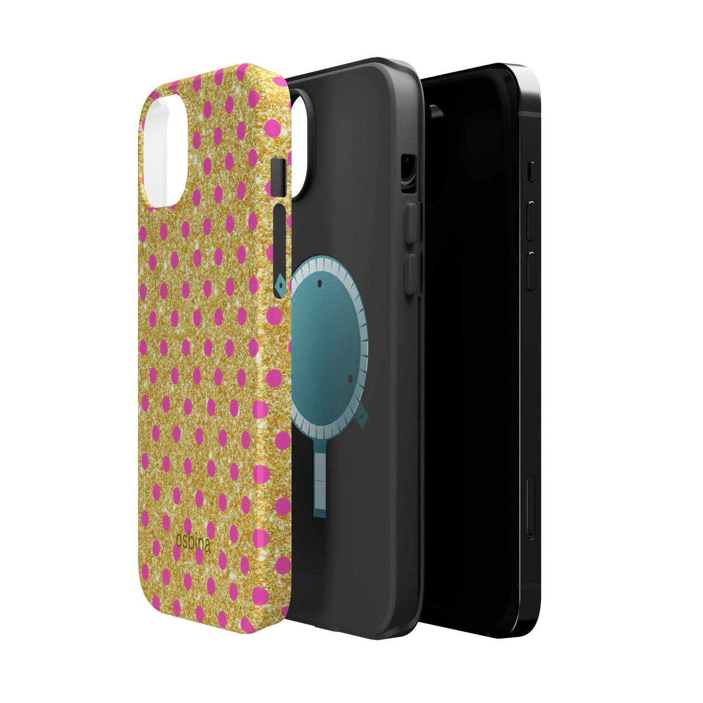 osbina | MagSafe compatible for iPhone | The Elara Phone Case | YAYOU Collection Supporting Shine Like Sable