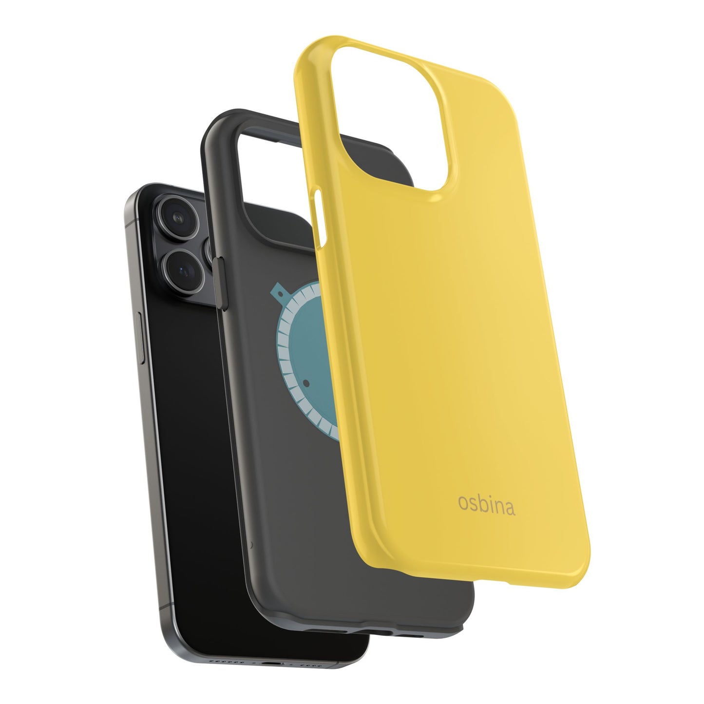 osbina | MagSafe compatible for iPhone | The Solar Phone Case | Modern Man Collection