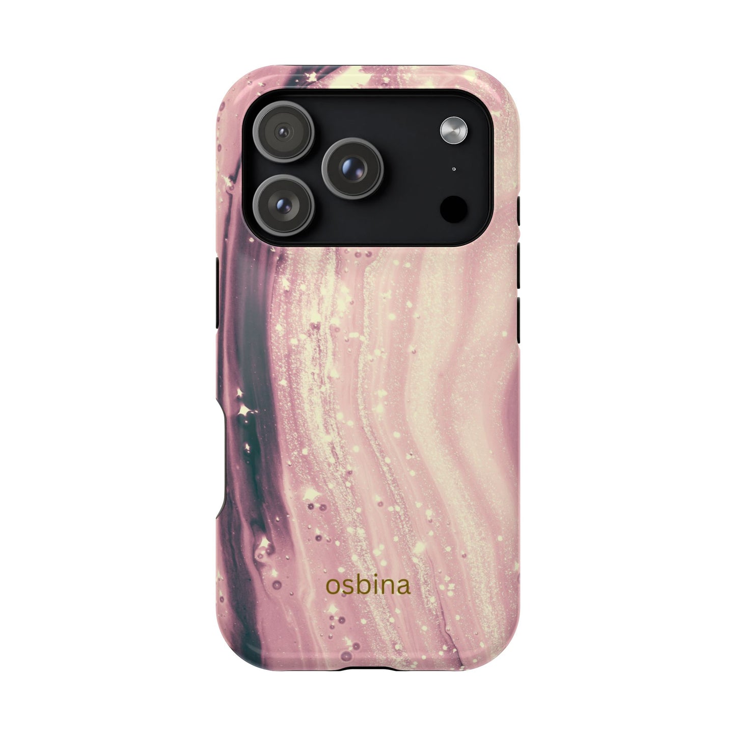 osbina | MagSafe compatible for iPhone | The Amethyst Glow Phone Case | Modern Muse Collection
