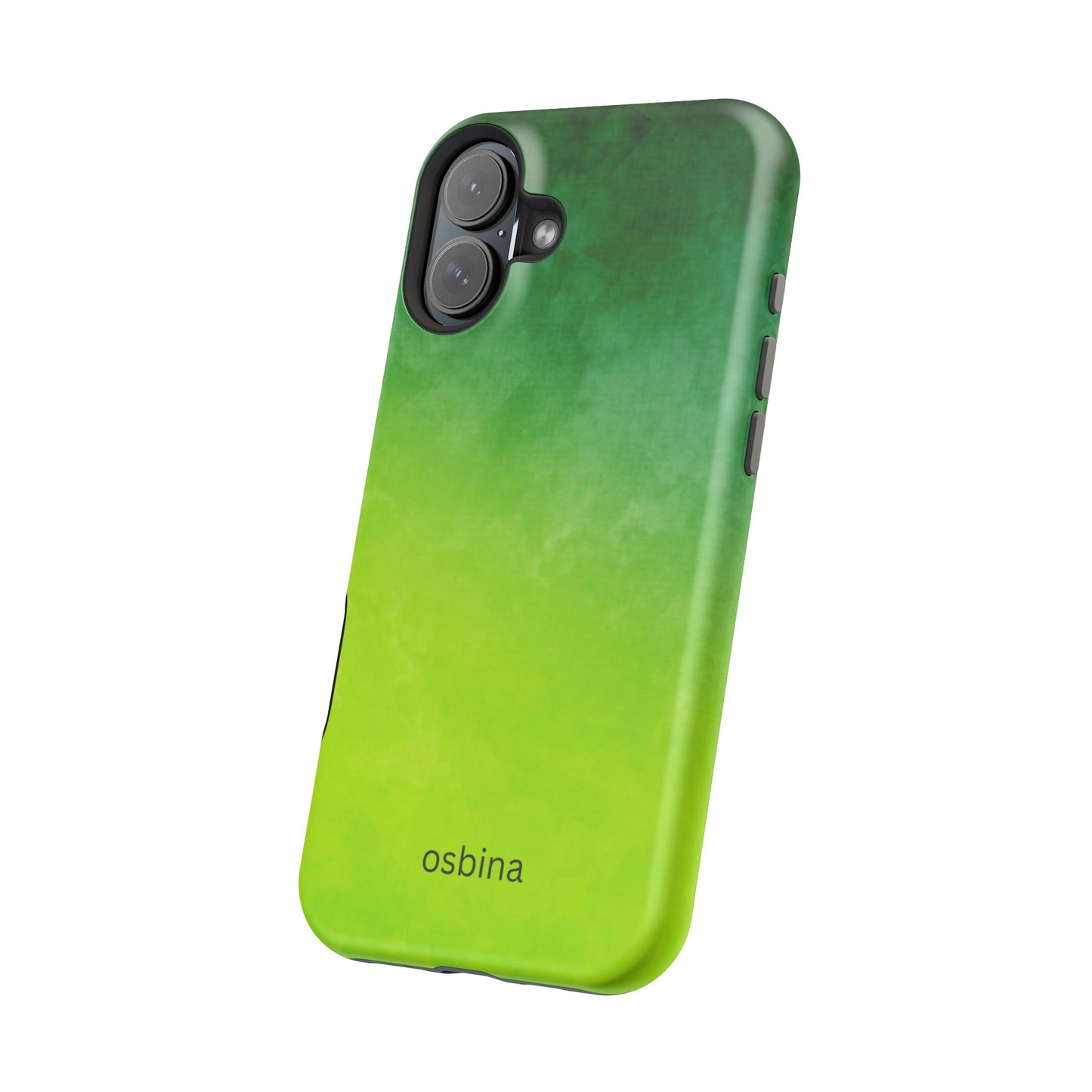 osbina | MagSafe compatible for iPhone | The Verde Glow Phone Case | Color Edit Collection