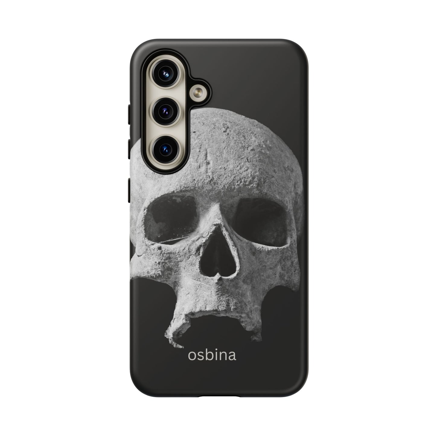 osbina | White Skull Phone Case | Season Collective Collection