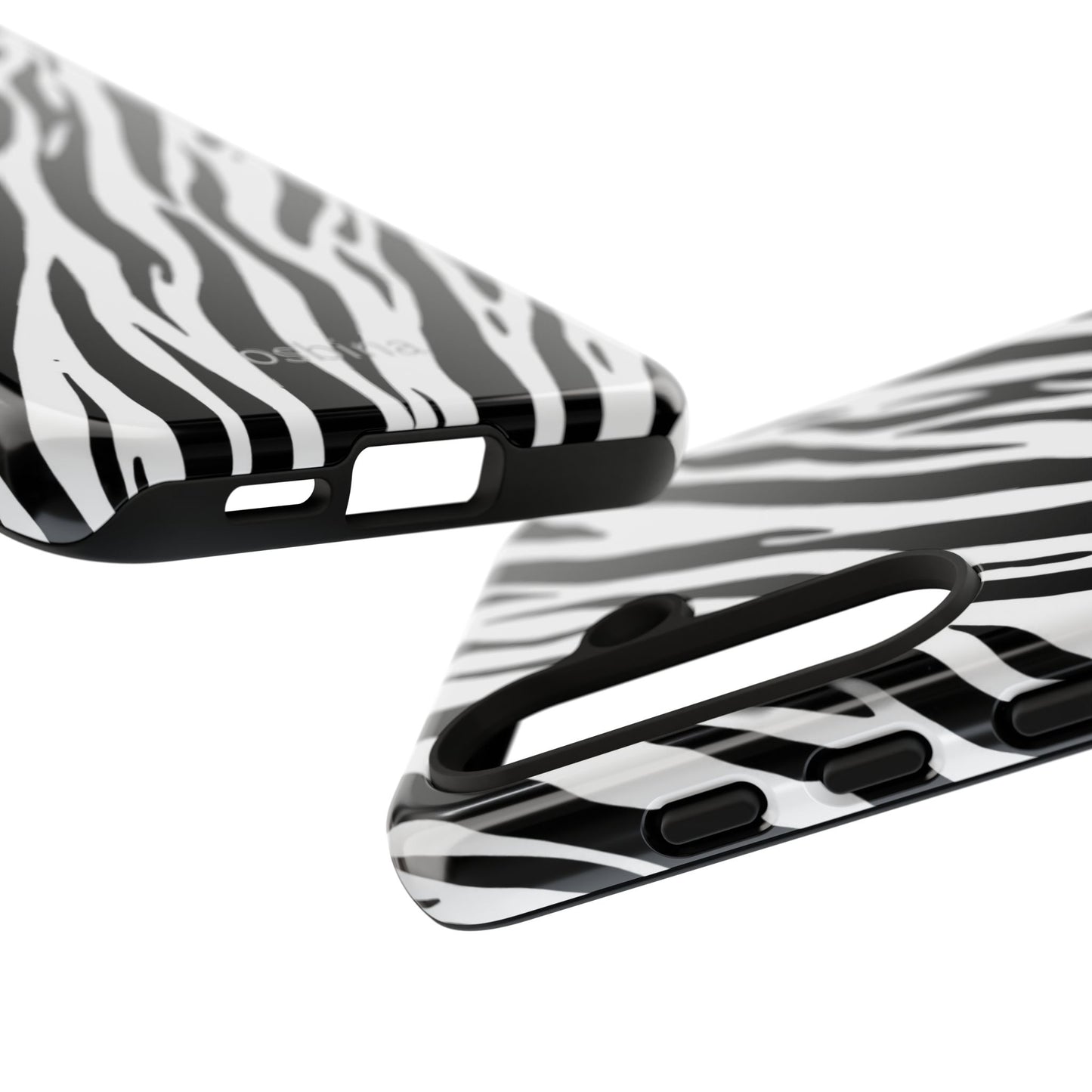 osbina | The Bengal Bold Stripe Case in White + Black | The Season Collective