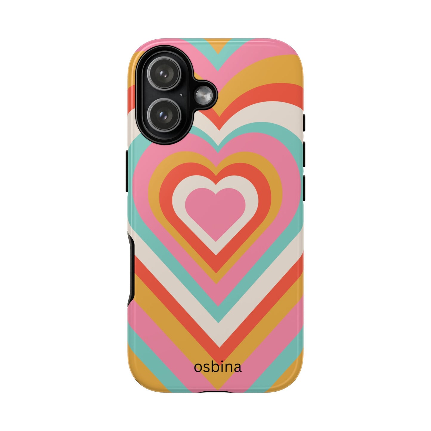 osbina | Heart Nouveau Phone Case | Modern Muse Collection