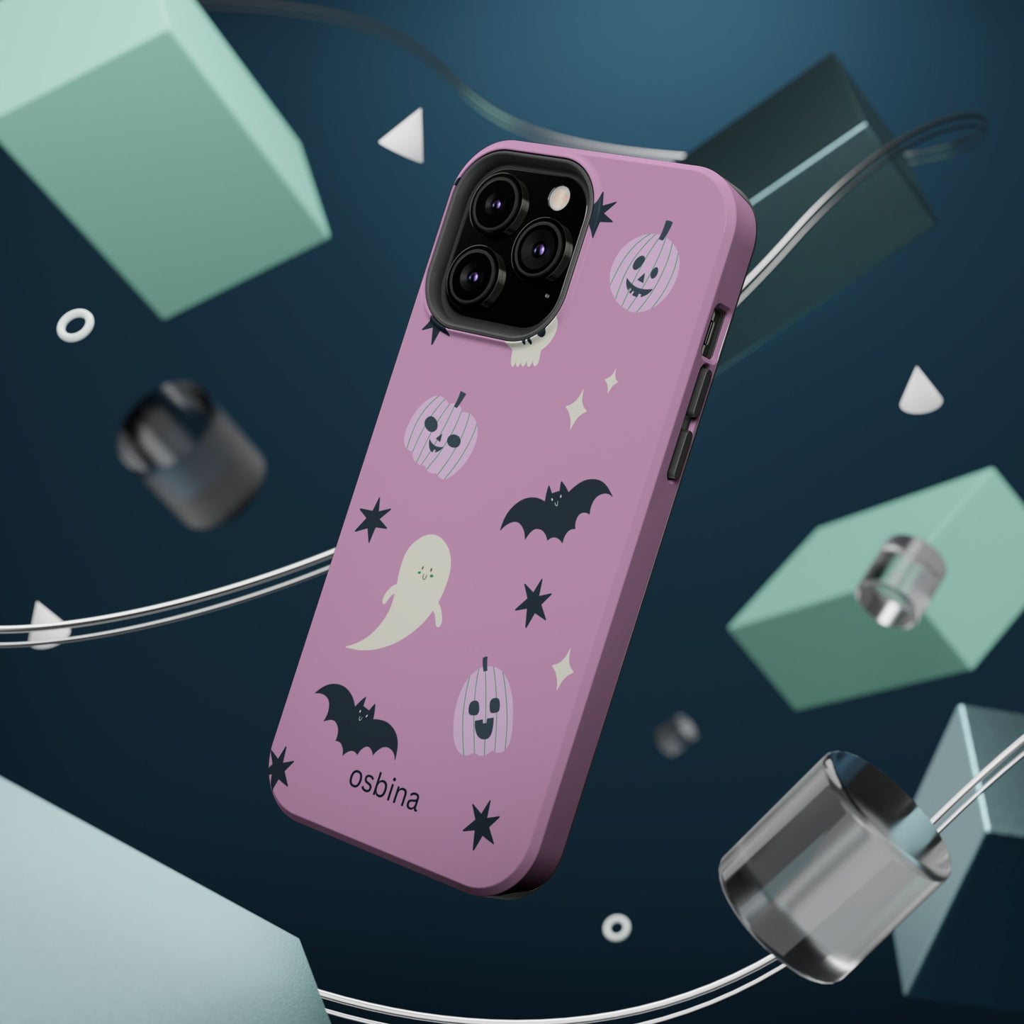 osbina | MagSafe compatible for iPhone | Blush Bewitched Limited Edition Spooky Chic Phone Case | Season Collective Collection